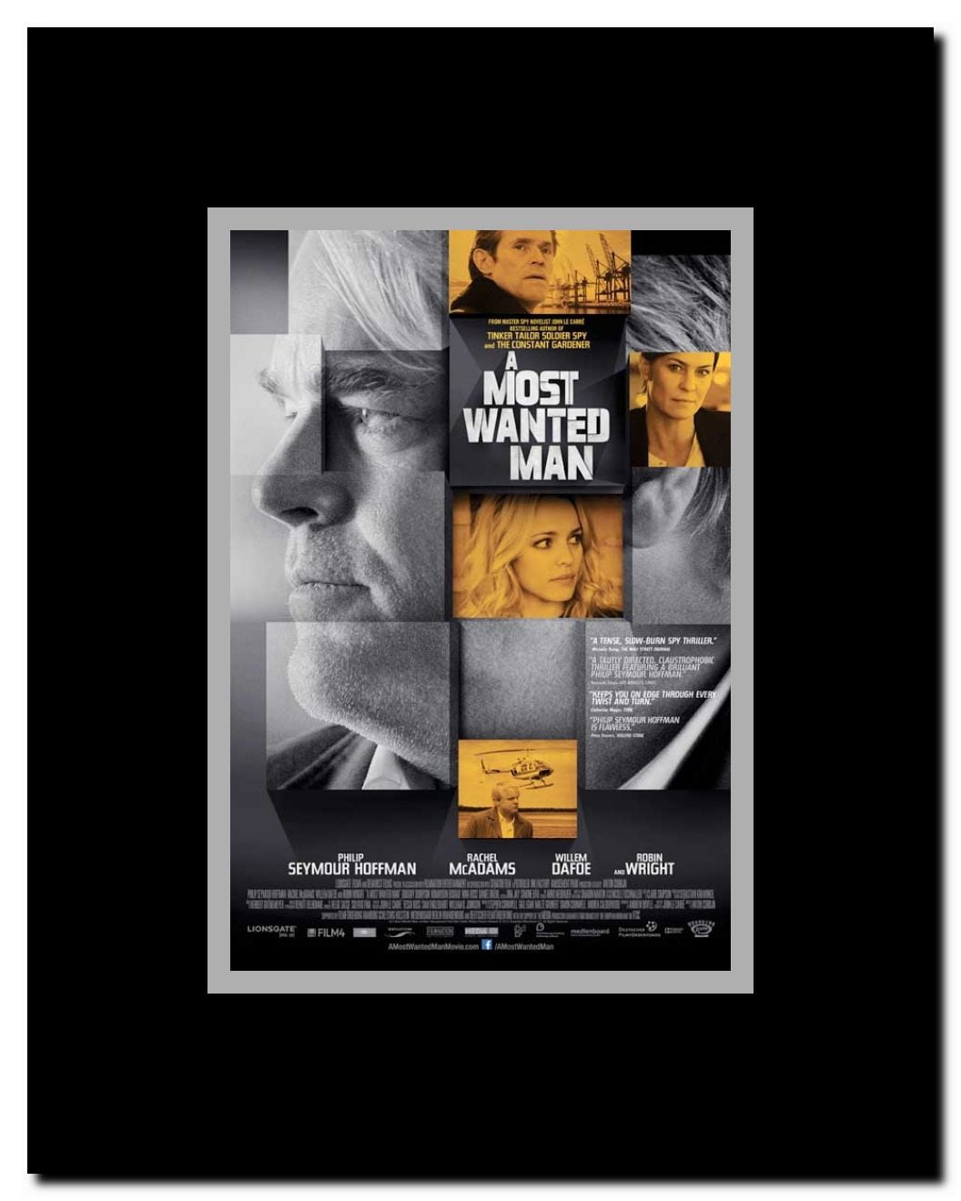 A Most Wanted Man Framed Movie Poster
