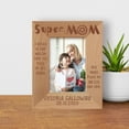 thumbnail image 1 of A Mother Is She Who Can Take The Place Of All Others But Whose Place No One Else Can Take Personalized Wooden Frame3 1/2" x 5" Brown (Vertical), 1 of 1