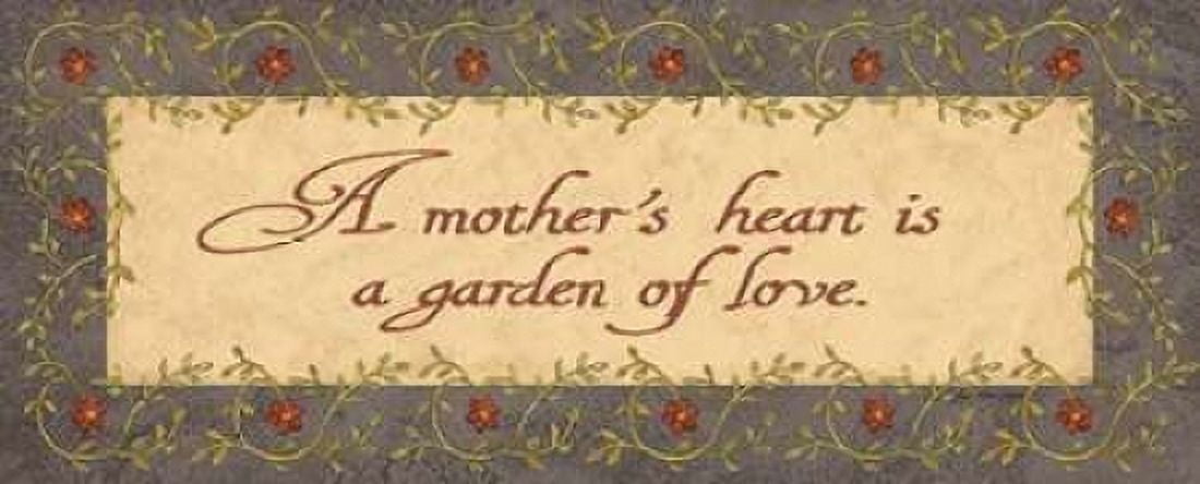 A Mothers Heart Canvas Art - Jo Moulton (24 x 48)