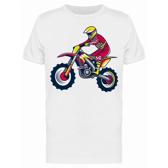 A Motocross Rider Tee Men's -Image by Shutterstock