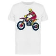 thumbnail image 1 of A Motocross Rider T-Shirt Men -Image by Shutterstock, Male x-Large, 1 of 2