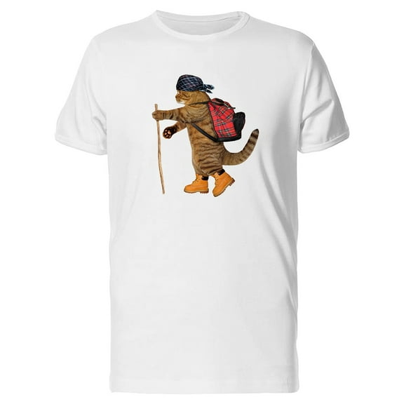 A Mountaineer Cat Tee Men's -Image by Shutterstock