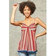thumbnail image 1 of A Multi Stripes Camisole Top, 1 of 5