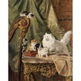 thumbnail image 1 of A Musical Interlude Poster Print by Henriette Ronner-Knip, 1 of 2