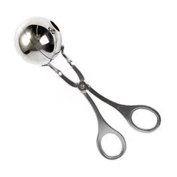 A Must Have Kitchen Gadget Two Size Stainless Steel Meatball Maker Spoon Large