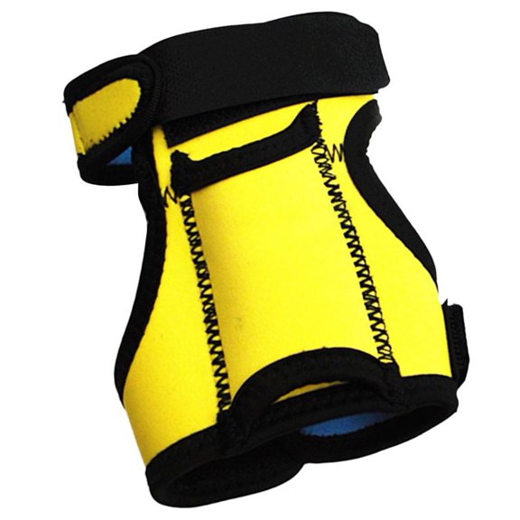 A Must Have Neoprene Torch Holder Designed to Accommodate Standard Sized Flashlights During Adventures (yellow)
