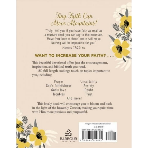 A Mustard Seed Faith : Devotions and Prayers for Women (Paperback)