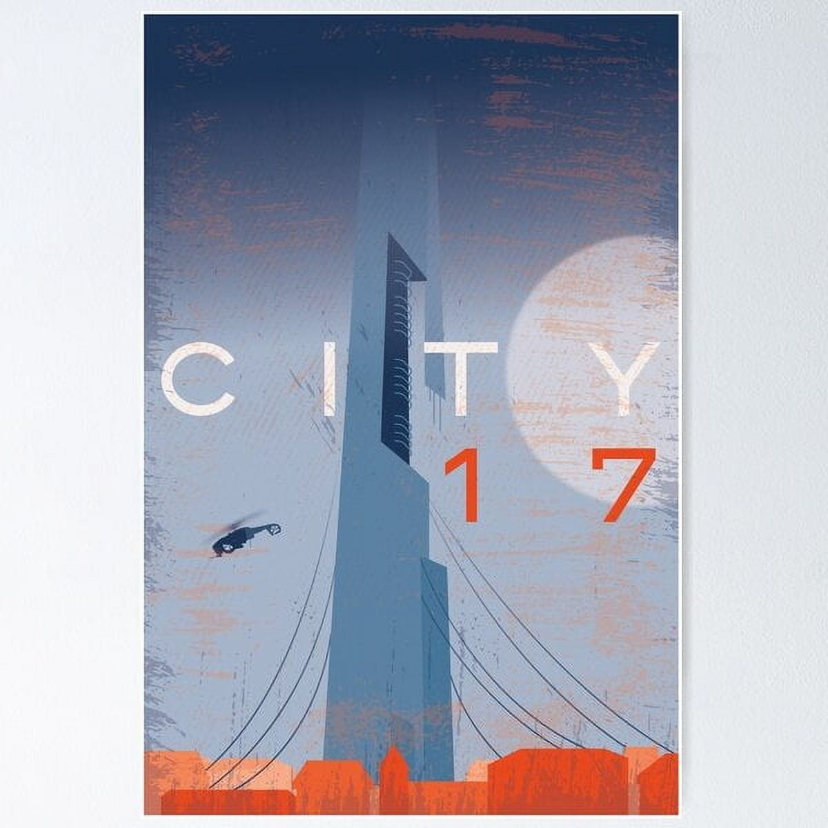 A NEW City 17 - Half Life Poster - Walmart.com