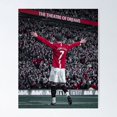 A NEW Cristiano Ronaldo Manchester United Poster - Walmart.com