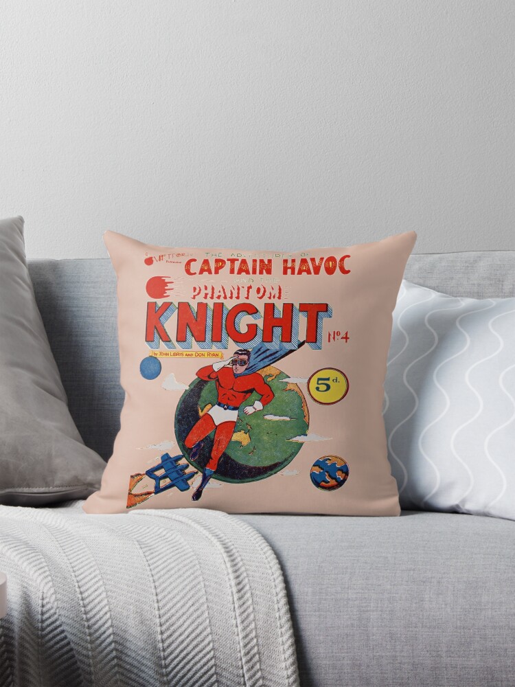 A New Golden Age War Superhero Comic Book Cover Art Captain Havoc