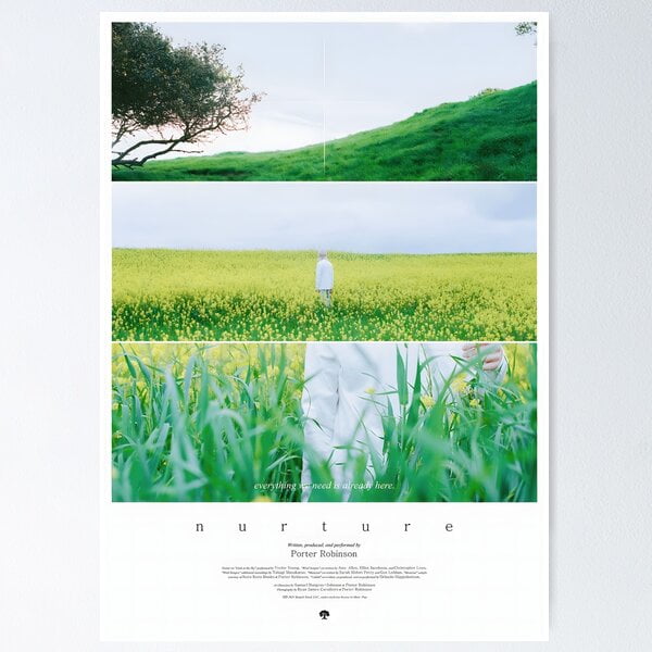 A NEW Porter Robinson Nurture Tour Poster Poster