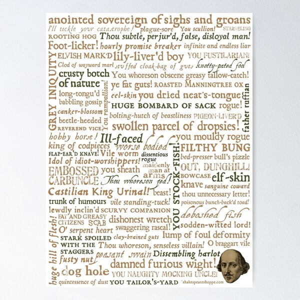 A NEW Shakespeare's Insults Collection - Revised Edition (by incognita ...