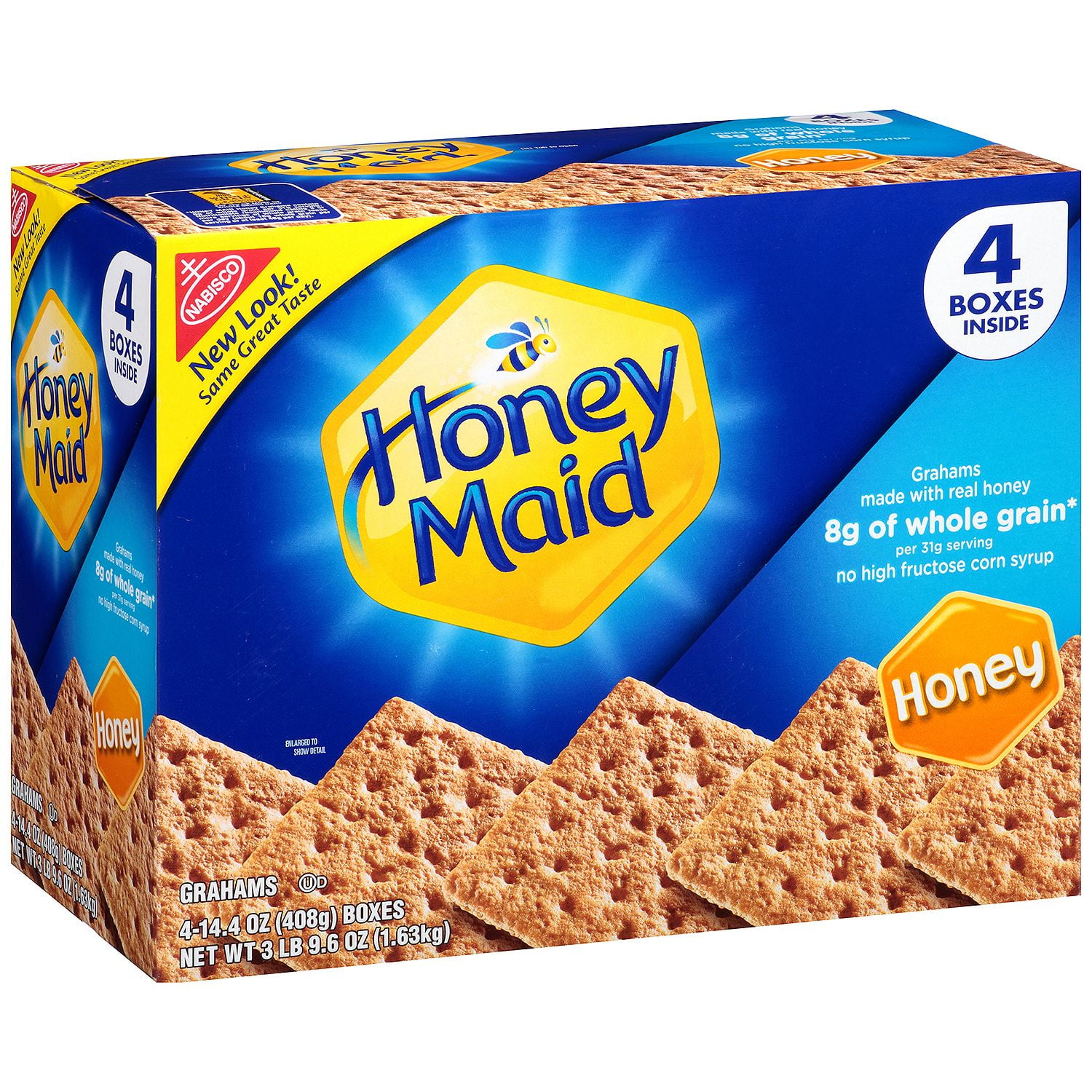 A Nabisco Maids Honey Cookie Item (14.4 oz., 4 pk.)  Pack of 2