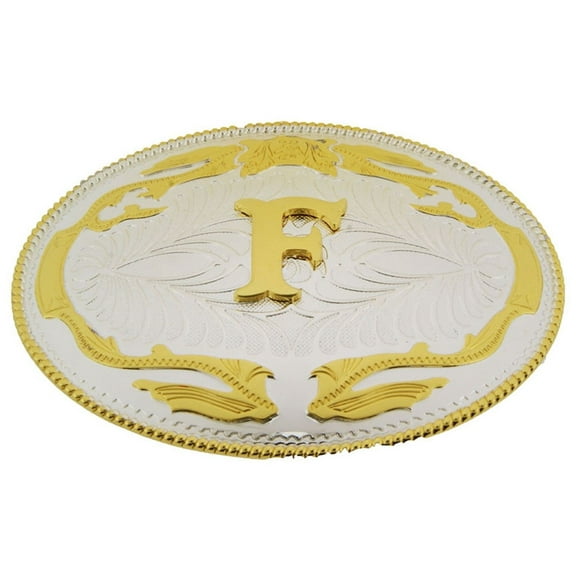 A Name Initial F Letter F Belt Buckles Alphabet F Monogram F Men Cowboy Western Cowgirl Unisex Rodeo Style