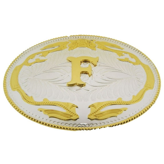 A Name Initial F Letter F Belt Buckles Alphabet F Monogram F Men Cowboy Western Cowgirl Unisex Rodeo Style