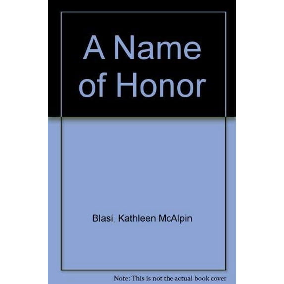 Pre-Owned Title: A Name of Honor Paperback