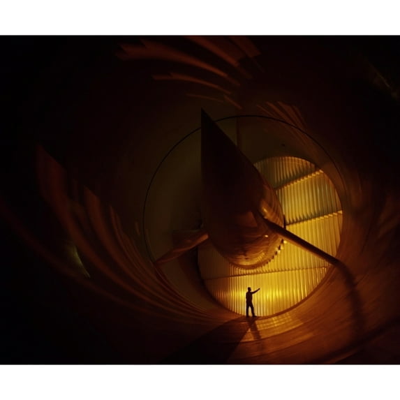 A Nasa Technician Is Dwarfed By The Doors Of The Transonic Wind Tunnel At Nasa Langley Research Center History
