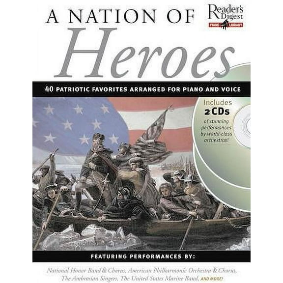 A Nation of Heroes: Readers Digest Piano Library Book/2-CD Pack