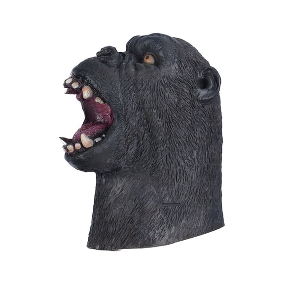 A Natural Rubber Hand Puppet Orangutan Toy Soft Simulation Interactive Role Play For Kids Toddlers 1Pcs
