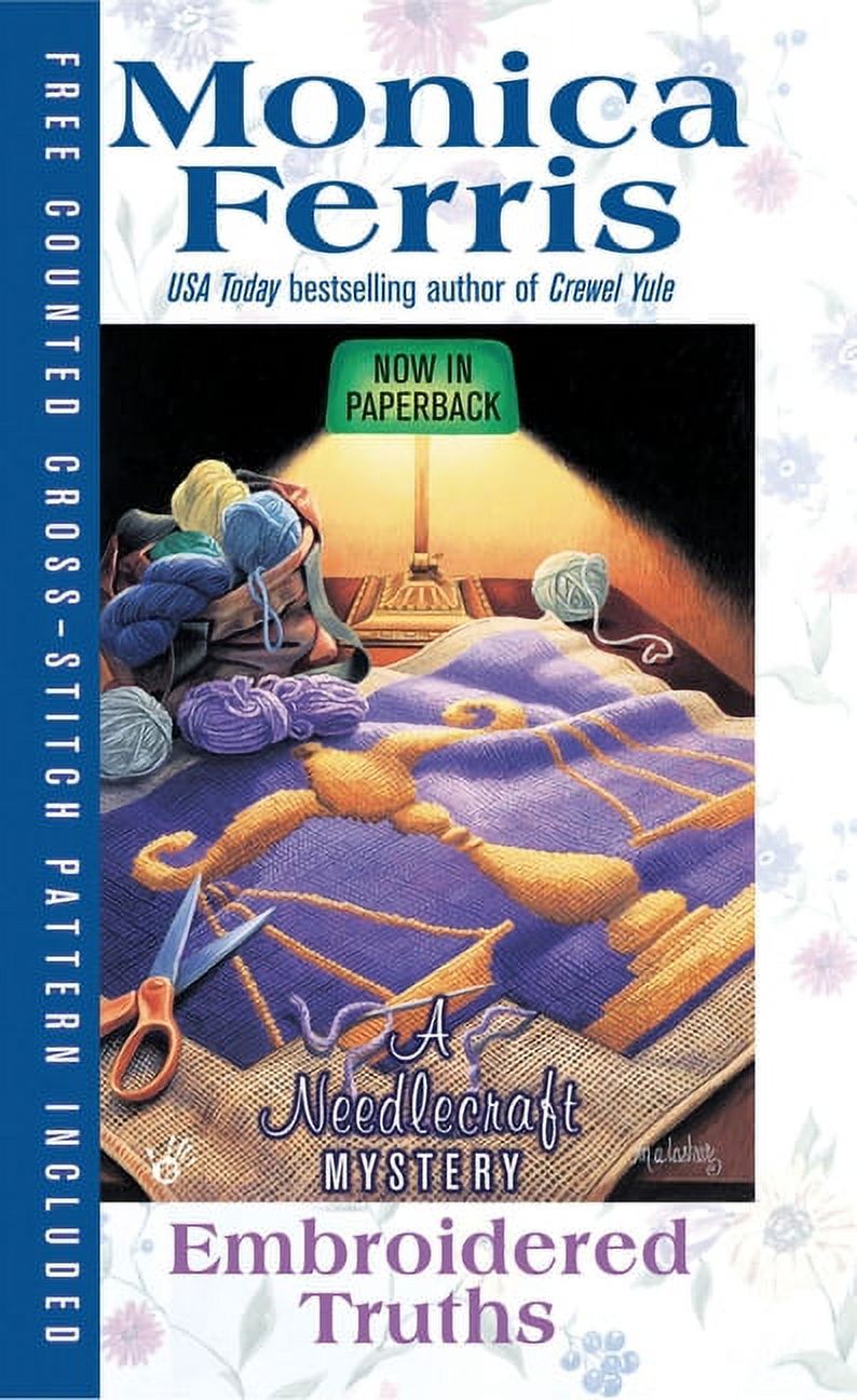 A Needlecraft Mystery: Embroidered Truths (Series #9) (Paperback) - image 1 of 1