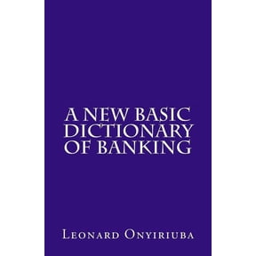 A New Basic Dictionary of Banking (Paperback)