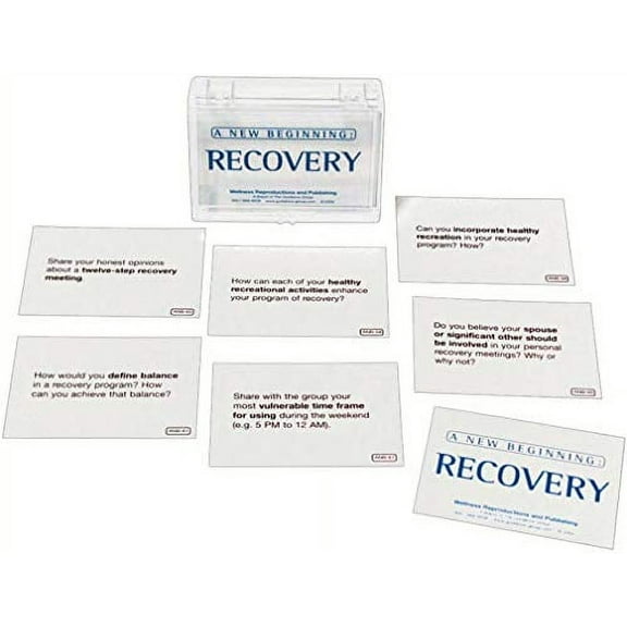 a new beginning recovery card game