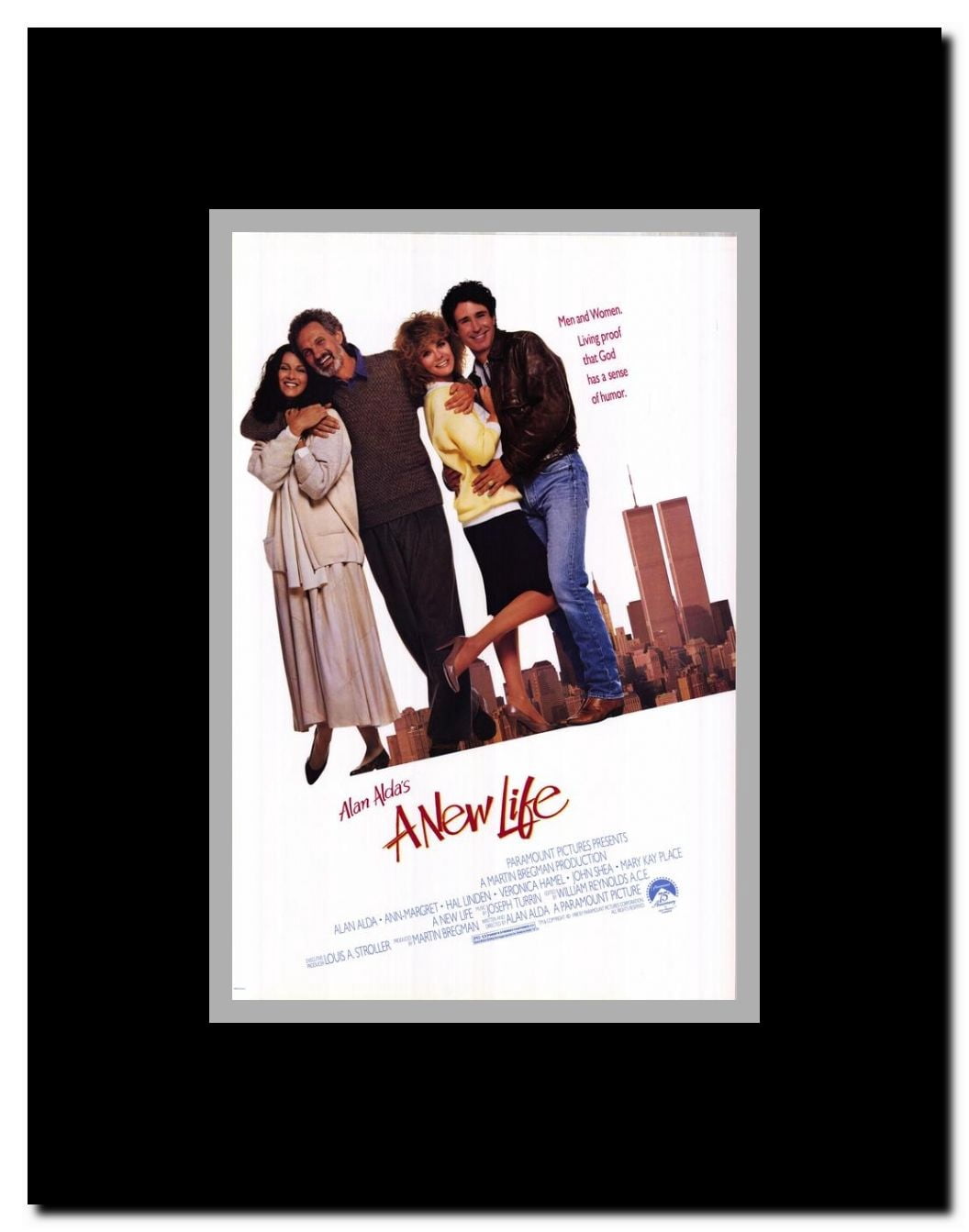 A New Life Framed Movie Poster