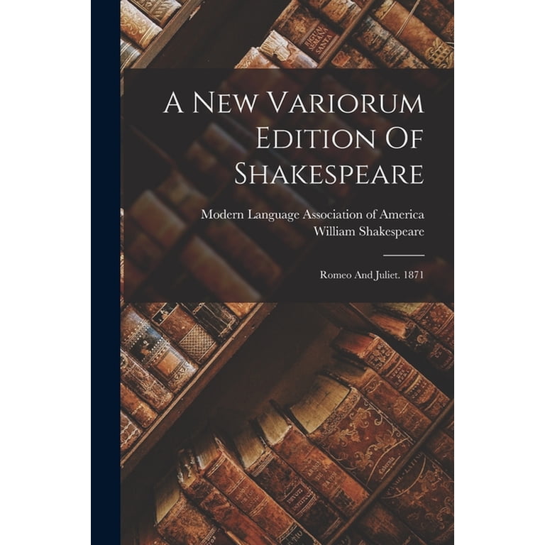 William Shakespeare Romeo And Juliet Book Romeo And Juliet : William