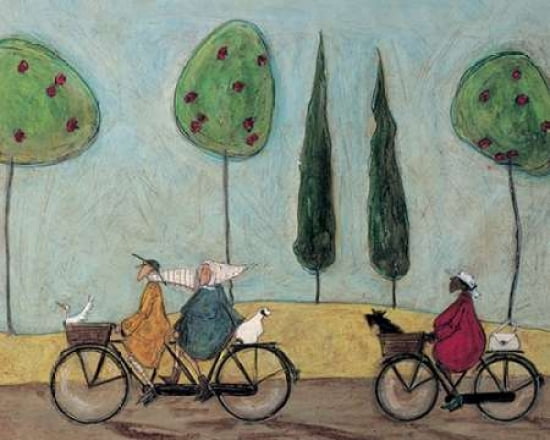 A Nice Day For It Canvas Art - Sam Toft (24 x 30)