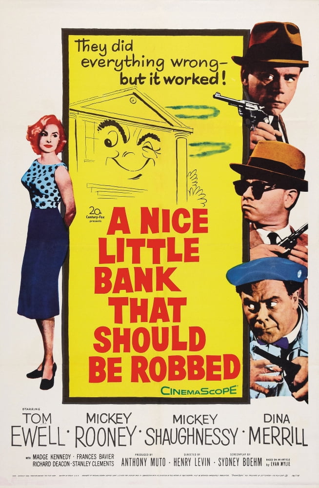 A Nice Little Bank That Should Be Robbed U Canvas Art - (24 x 36)
