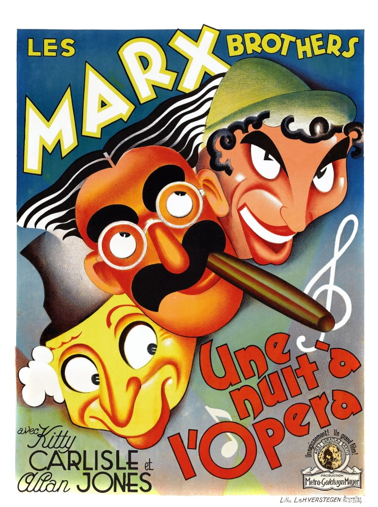 A Night At The Opera Canvas Art - (11 x 17)