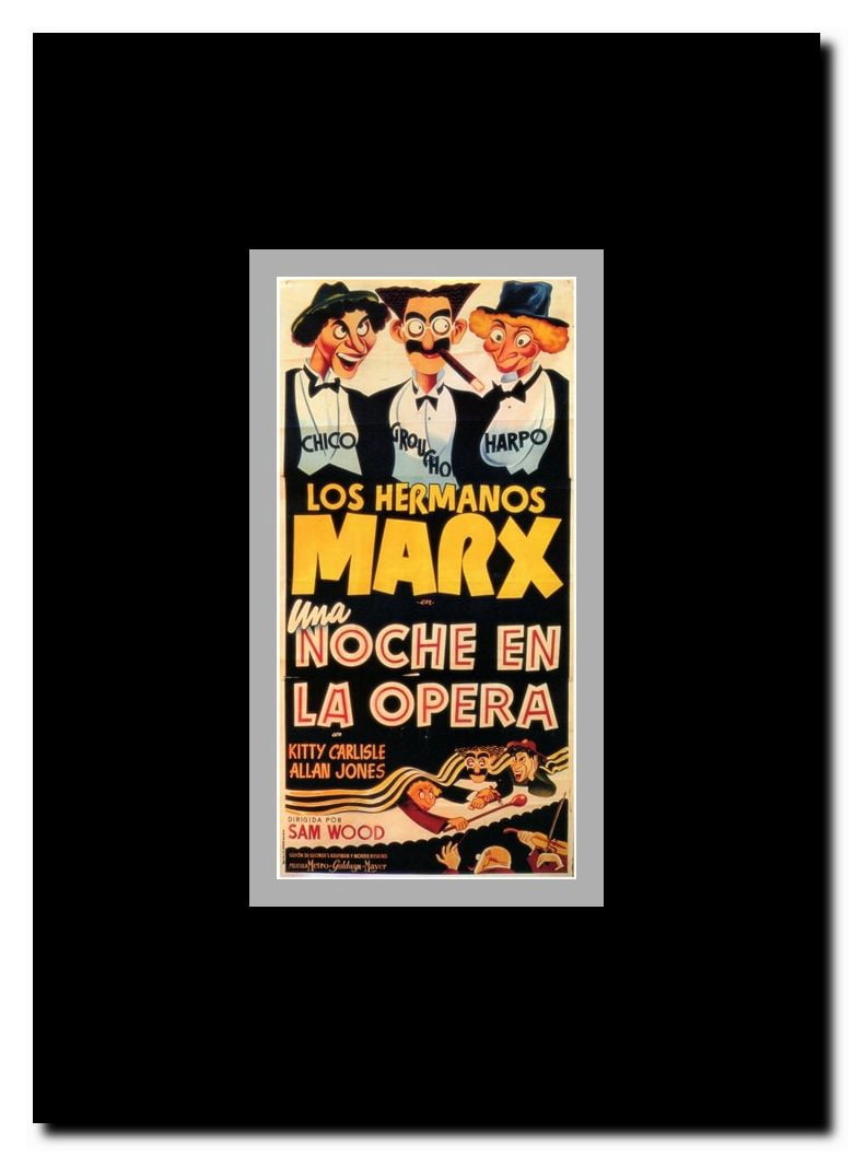 A Night At The Opera Framed Movie Poster