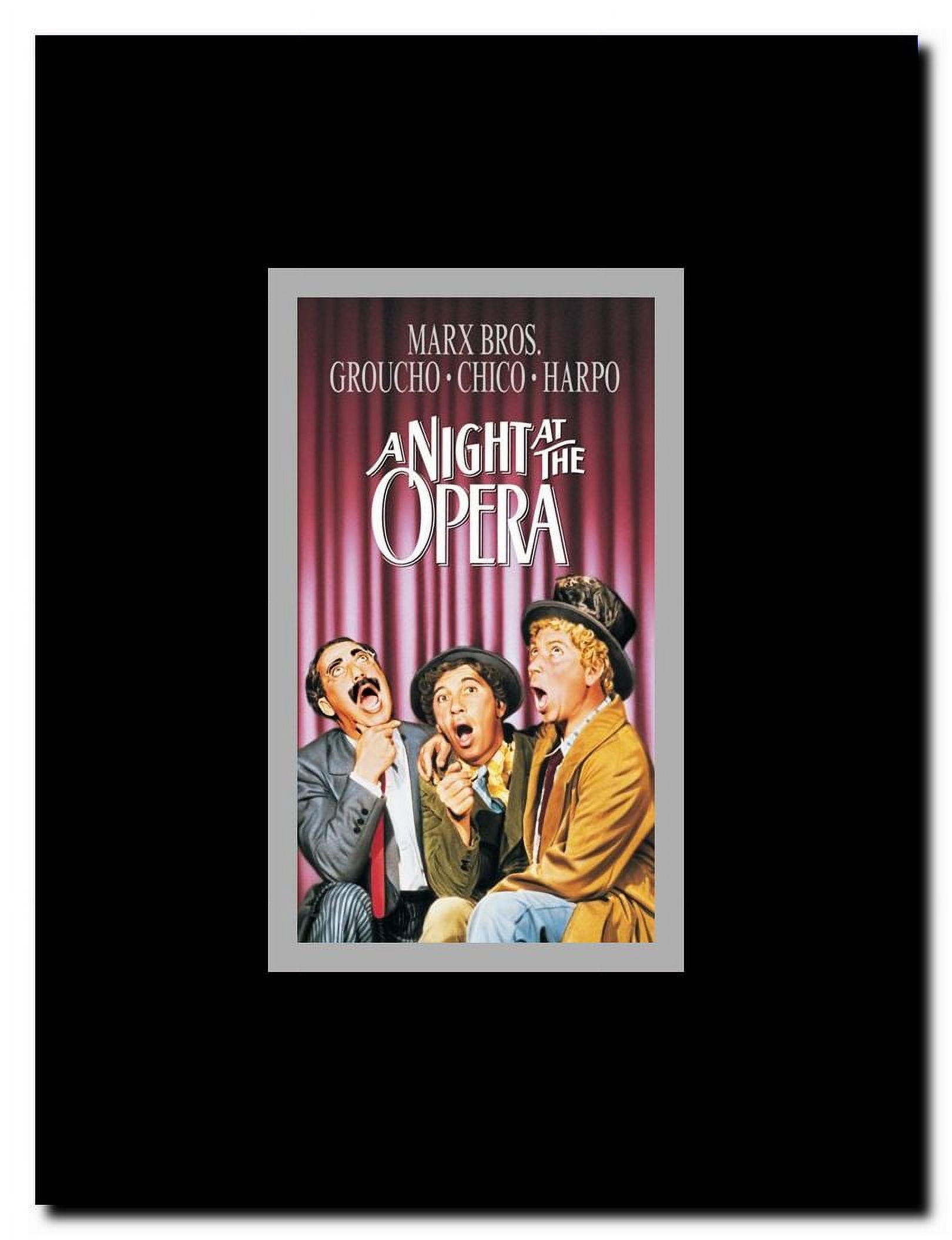 A Night At The Opera Framed Movie Poster
