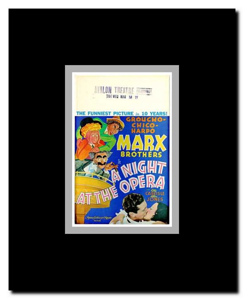 A Night At the Opera Framed Movie Poster