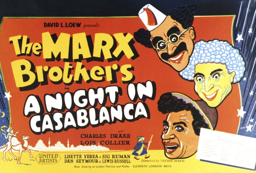 A Night In Casablanca Canvas Art - (28 x 22)