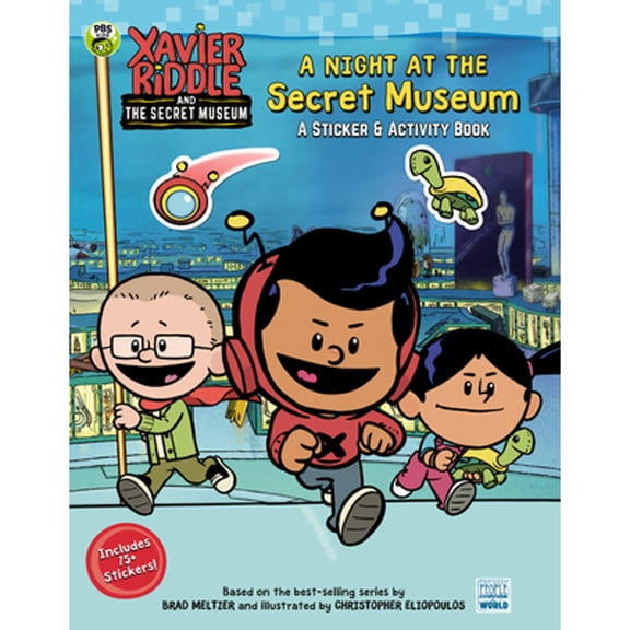 Pre-Owned A Night at the Secret Museum: A Sticker & Activity Book (Paperback) 0593222172 9780593222171