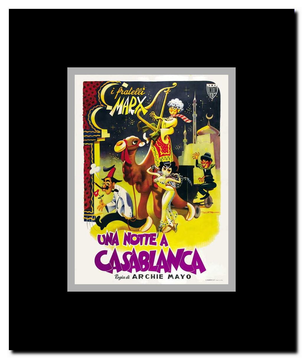 A Night in Casablanca Framed Movie Poster