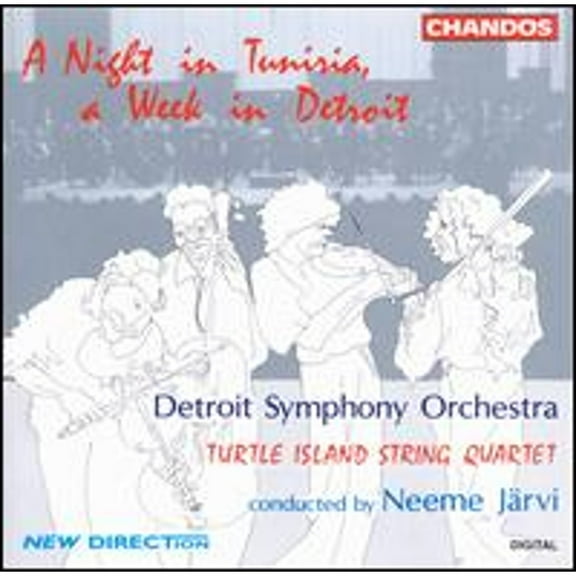 Pre-Owned A Night in Tunisia, Week Detroit (CD 0095115933121) by Turtle Island String Quartet