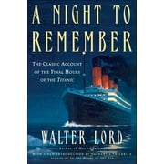 MR WALTER LORD; NATHANIEL PHILBRICK A Night to Remember (Hardcover)