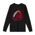 thumbnail image 1 of A Nightmare On Elm Street Follow Your Dreams Adult Black Crew Neck Long Sleeve Tee-XL, 1 of 3