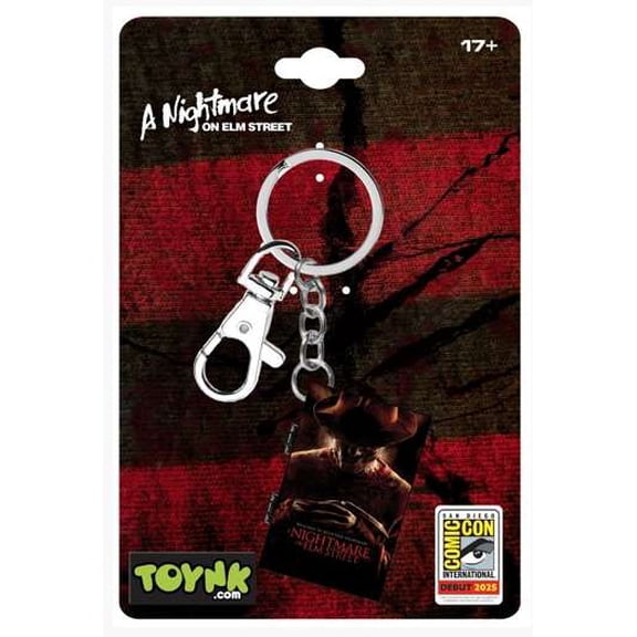 A Nightmare On Elm Street Movie Poster VHS Tape Keychain