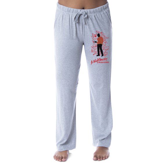 A Nightmare On Elm Street Womens' Movie Freddy Krueger Sleep Pajama Pants