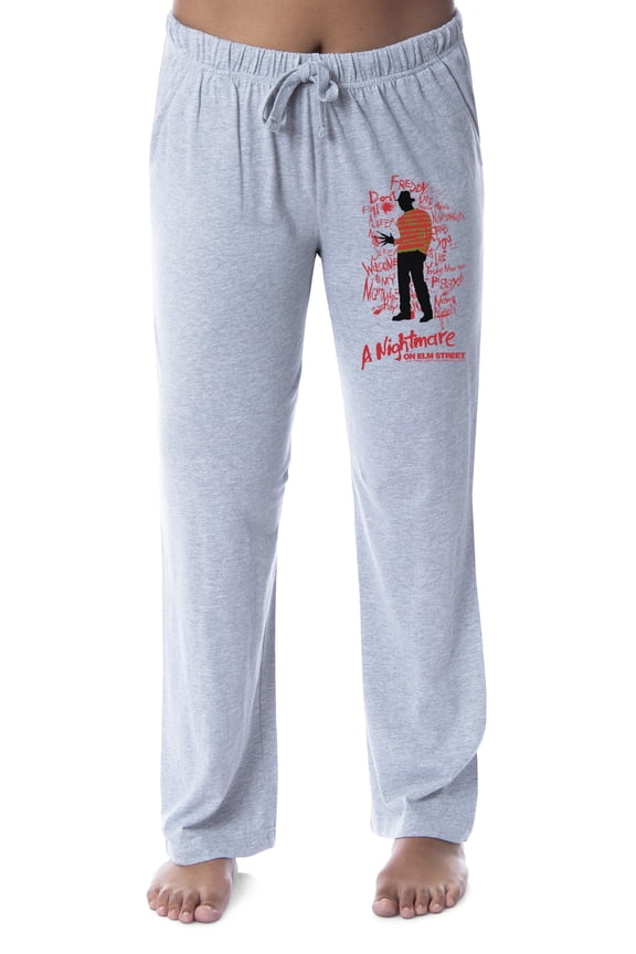 A Nightmare On Elm Street Womens' Movie Freddy Krueger Sleep Pajama Pants