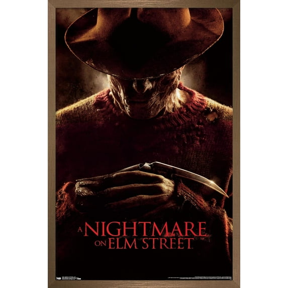 A Nightmare on Elm Street - 2010 Wall Poster, 14.725" x 22.375", Framed