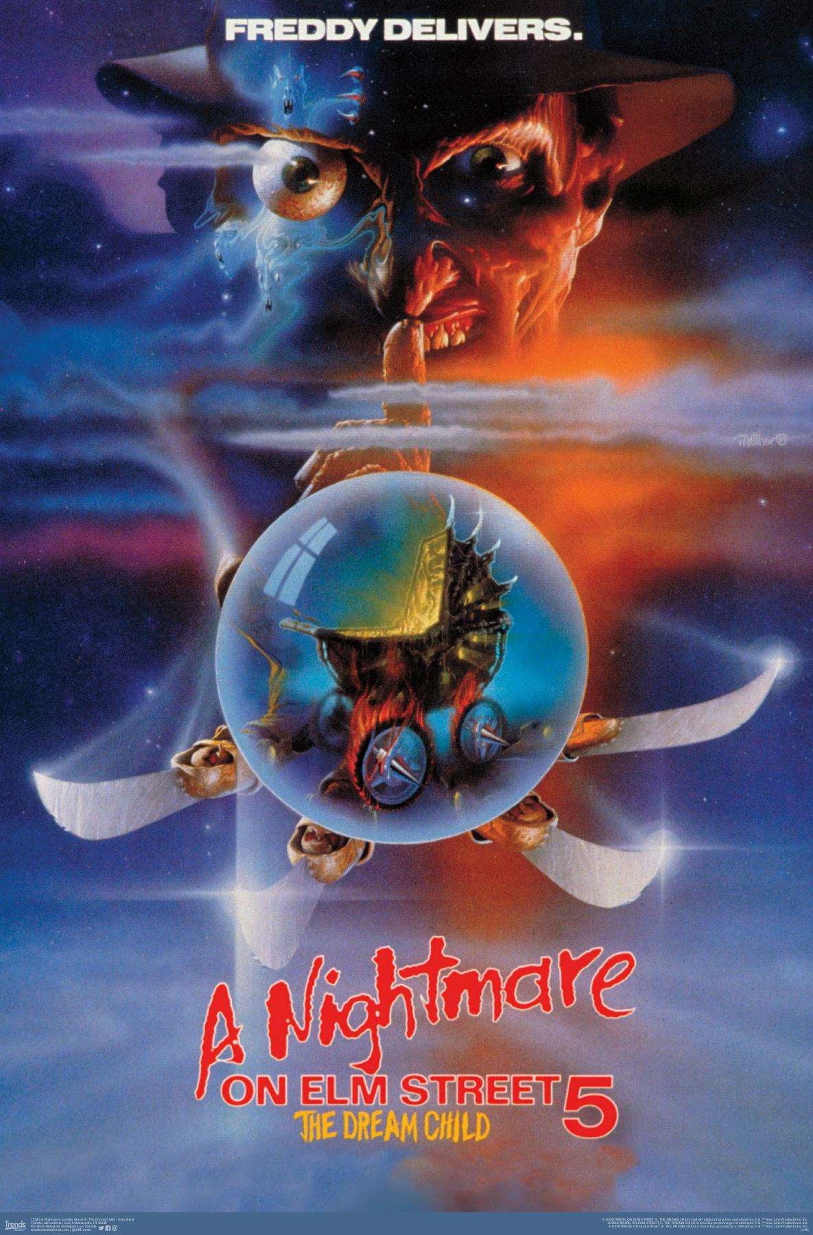 A Nightmare on Elm Street 5: The Dream Child - One Sheet Wall Poster