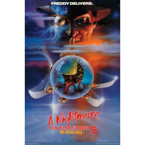A Nightmare on Elm Street 5: The Dream Child - One Sheet Wall Poster, 14.725" x 22.375"