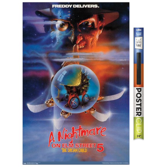 A Nightmare on Elm Street 5: The Dream Child - One Sheet Wall Poster, 22.375" x 34"