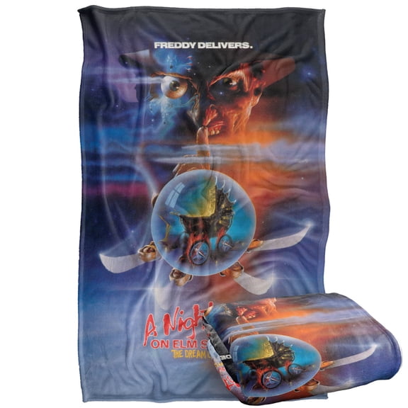 A Nightmare on Elm Street Blanket, 36'x58' 5 Poster Silky Touch Super Soft Throw Blanket