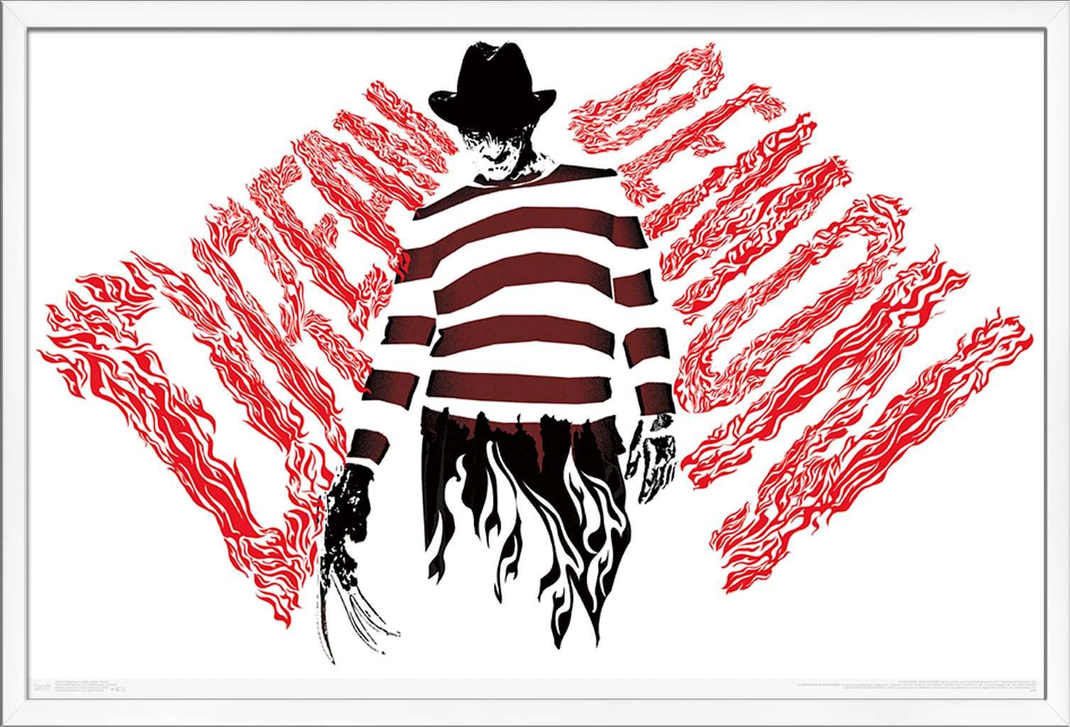A Nightmare on Elm Street - Dream Wall Poster, 22.375" x 34", Framed