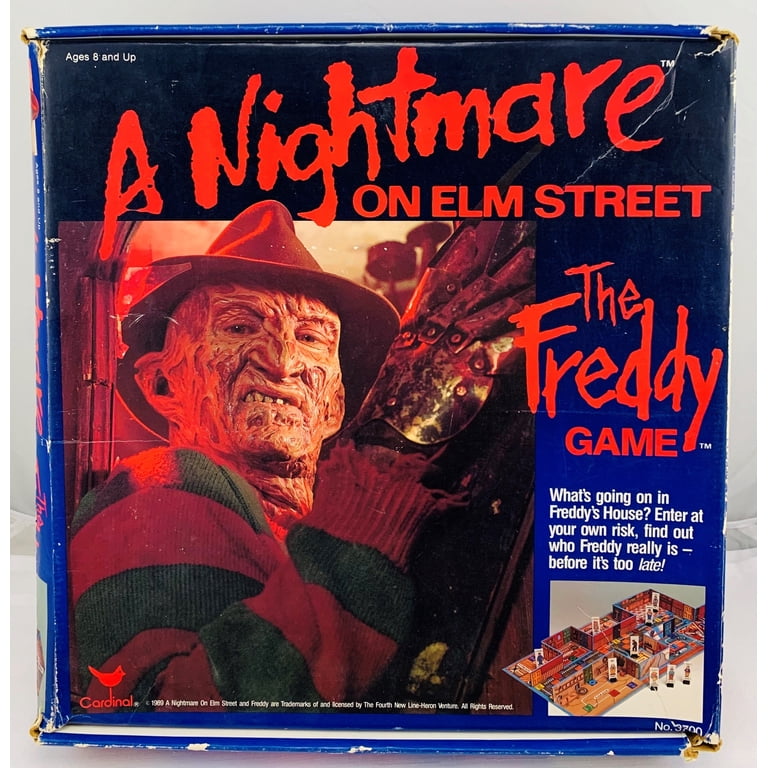 A Nightmare on Elm Street Freddy Game - 1989 - Cardinal - New